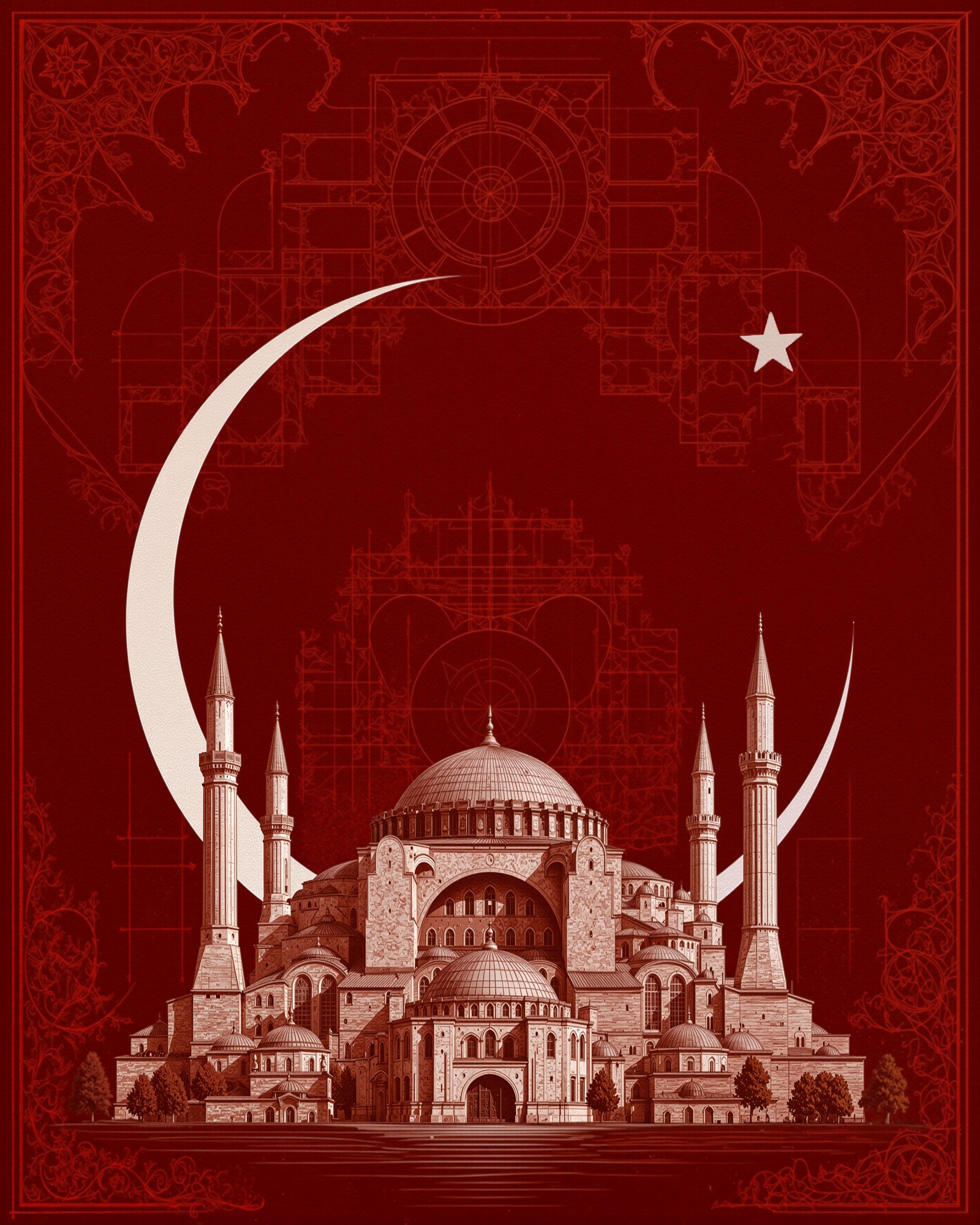 Rayet serisi Ayasofya Camii çalışması